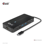 CLUB3D CLUB 3D HUB USB GEN1 TYPE-C 7-in-1 2x HDMI, 2x USB GEN1 TYPE-A, 1x RJ45, 1x 3.5mm Audio, 1x USB GEN